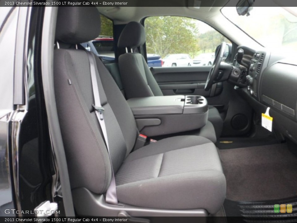 Ebony Interior Photo for the 2013 Chevrolet Silverado 1500 LT Regular Cab 4x4 #71929653