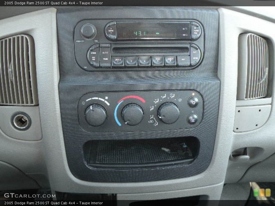 Taupe Interior Controls for the 2005 Dodge Ram 2500 ST Quad Cab 4x4 #71929932