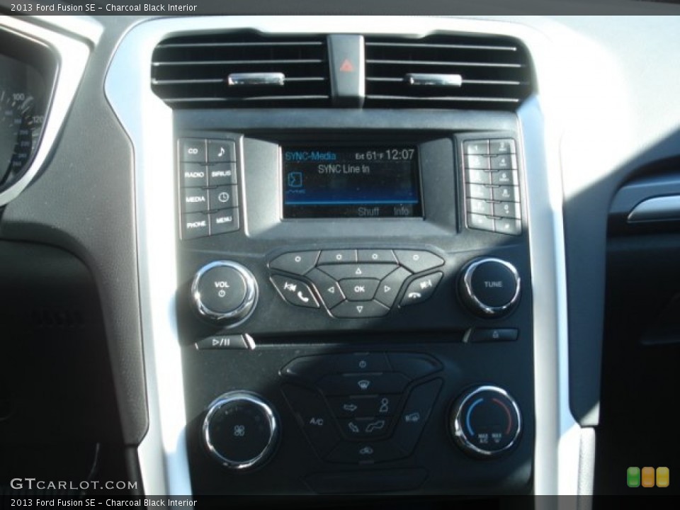 Charcoal Black Interior Controls for the 2013 Ford Fusion SE #71931781