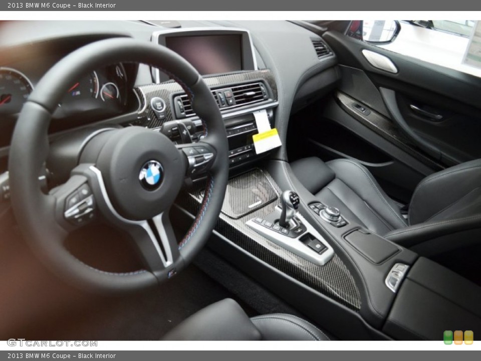 Black Interior Prime Interior for the 2013 BMW M6 Coupe #71932380