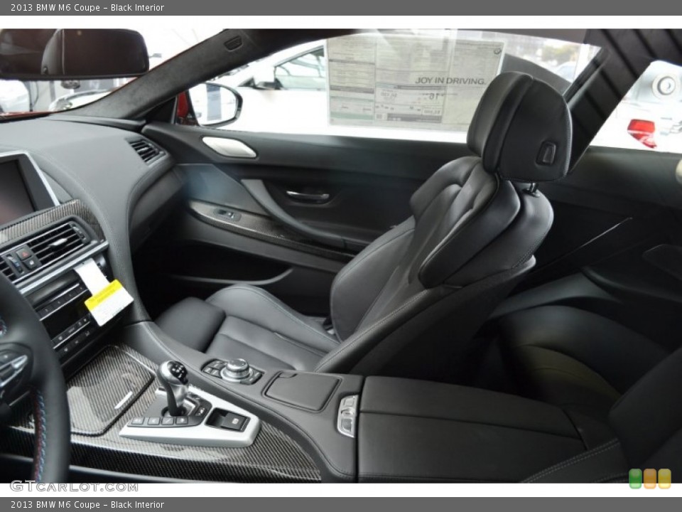 Black Interior Photo for the 2013 BMW M6 Coupe #71932404