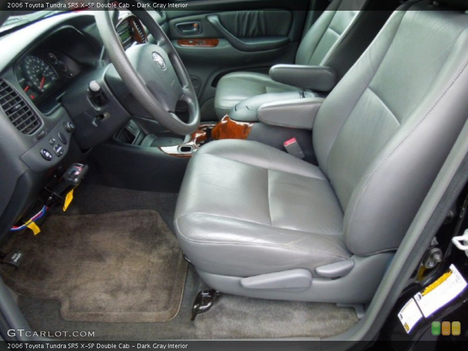 Dark Gray Interior Photo for the 2006 Toyota Tundra SR5 X-SP Double Cab #71932932