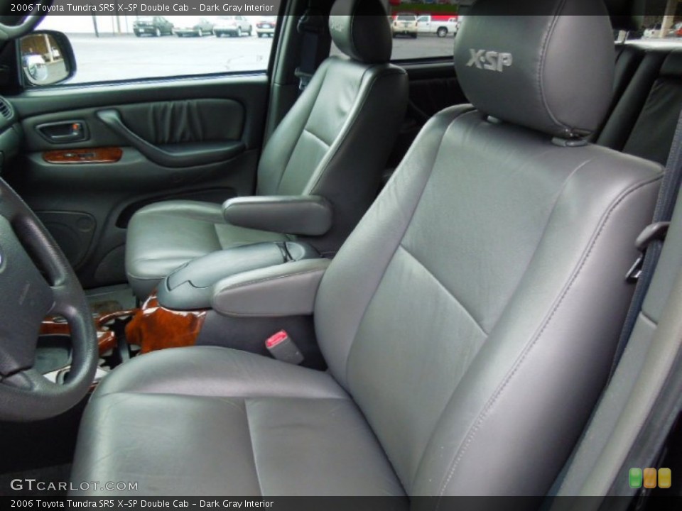 Dark Gray Interior Photo for the 2006 Toyota Tundra SR5 X-SP Double Cab #71932956