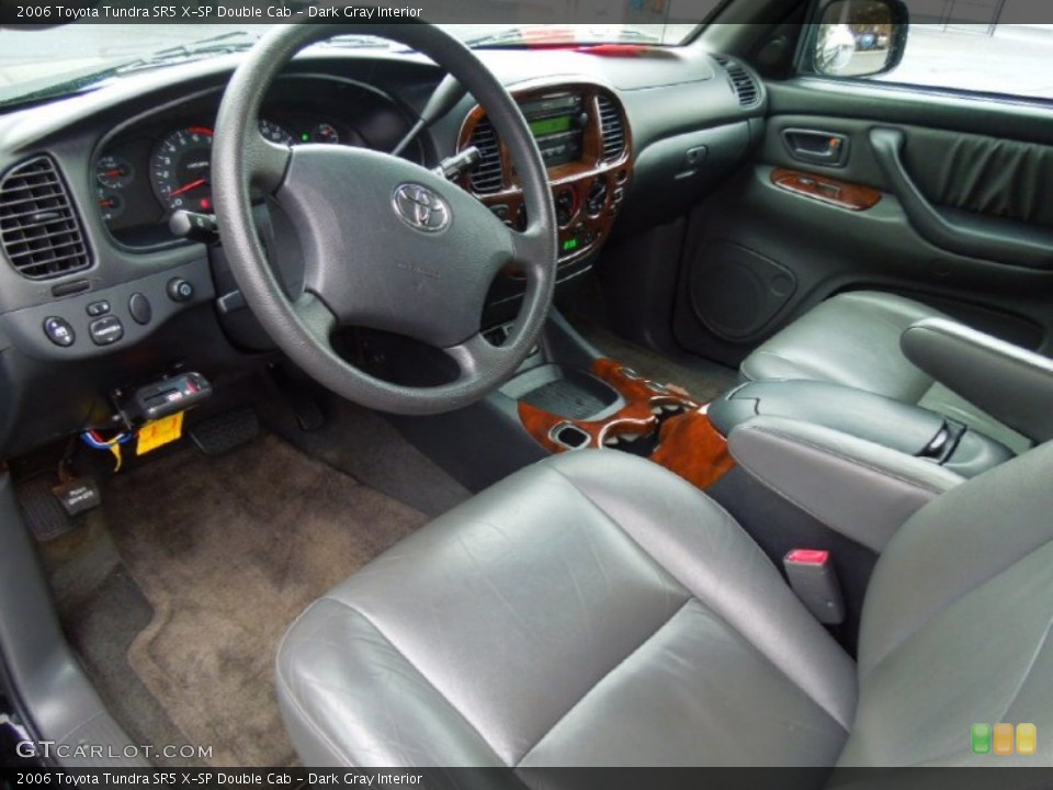 Dark Gray Interior Prime Interior for the 2006 Toyota Tundra SR5 X-SP Double Cab #71933349