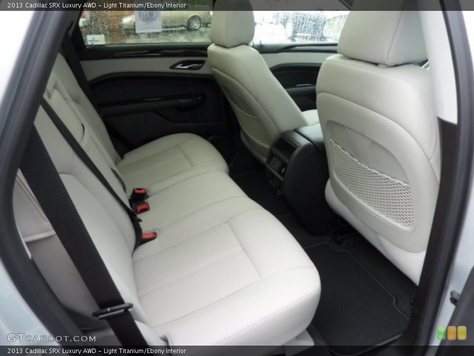Light Titanium/Ebony Interior Rear Seat for the 2013 Cadillac SRX Luxury AWD #71933999