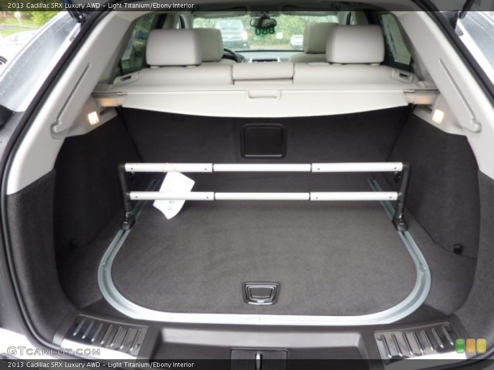 Light Titanium/Ebony Interior Trunk for the 2013 Cadillac SRX Luxury AWD #71934020