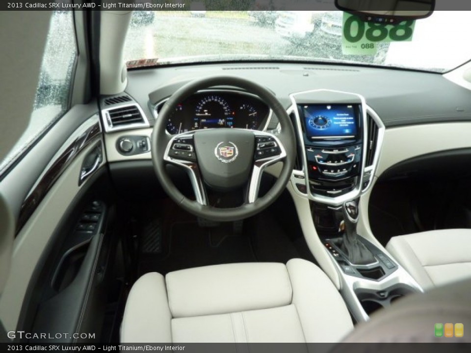Light Titanium/Ebony Interior Prime Interior for the 2013 Cadillac SRX Luxury AWD #71934066