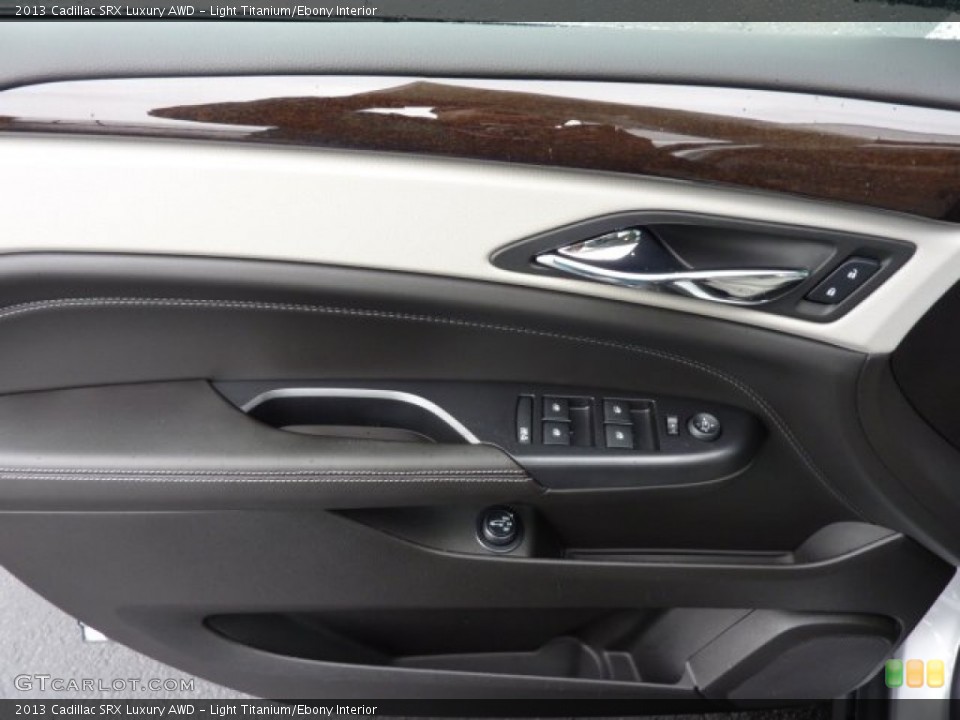 Light Titanium/Ebony Interior Door Panel for the 2013 Cadillac SRX Luxury AWD #71934129