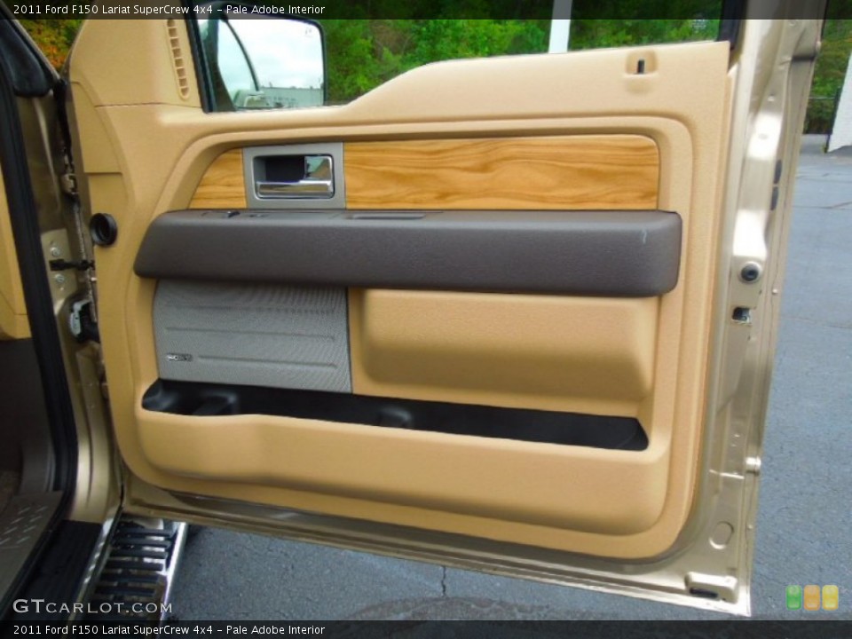 Pale Adobe Interior Door Panel for the 2011 Ford F150 Lariat SuperCrew 4x4 #71934729