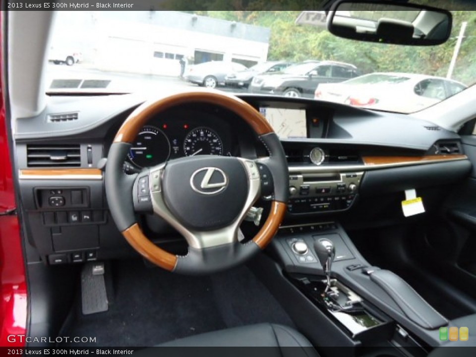 Black 2013 Lexus ES Interiors