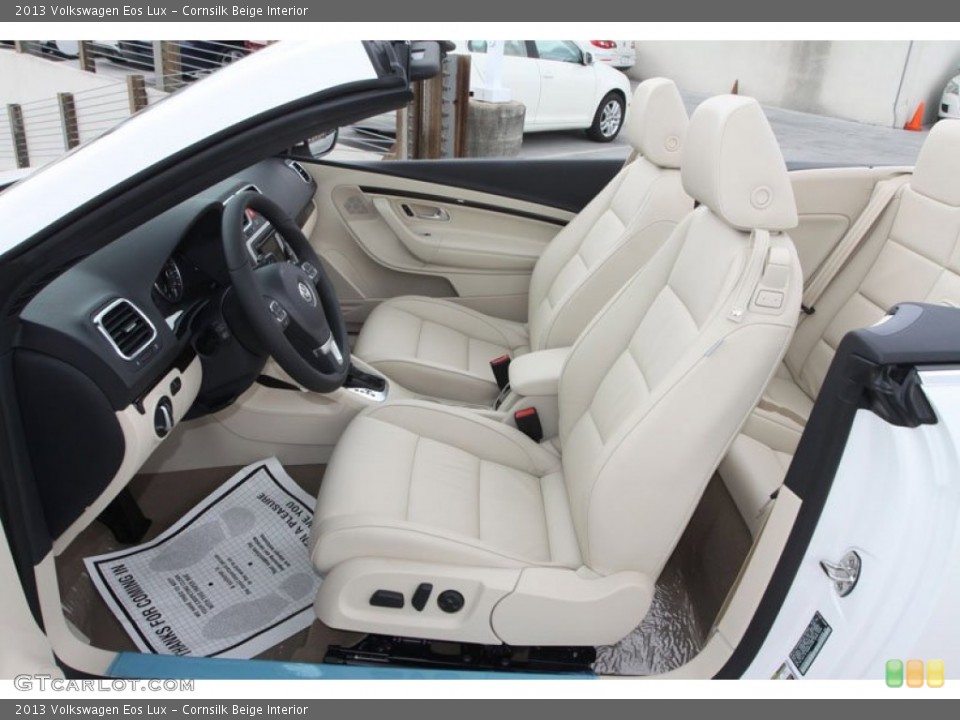 Cornsilk Beige Interior Photo for the 2013 Volkswagen Eos Lux #71937405