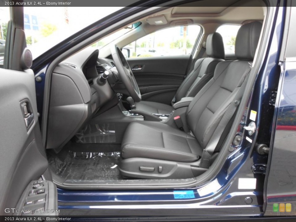 Ebony Interior Front Seat for the 2013 Acura ILX 2.4L #71938703