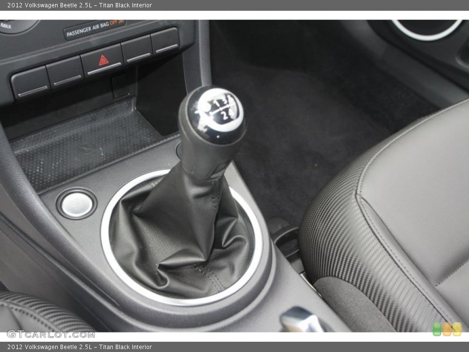 Titan Black Interior Transmission for the 2012 Volkswagen Beetle 2.5L #71938872