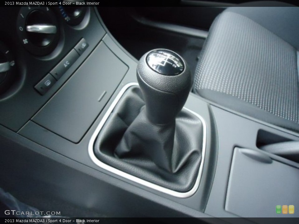 Black Interior Transmission for the 2013 Mazda MAZDA3 i Sport 4 Door #71938923