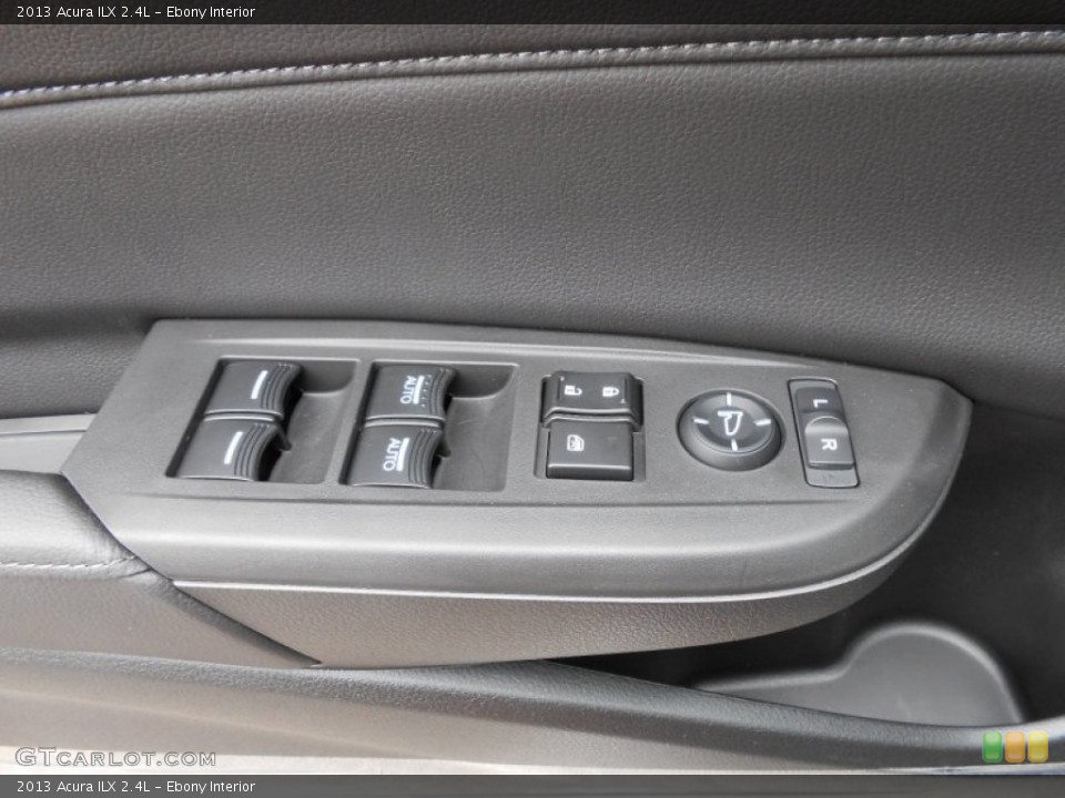 Ebony Interior Controls for the 2013 Acura ILX 2.4L #71938978