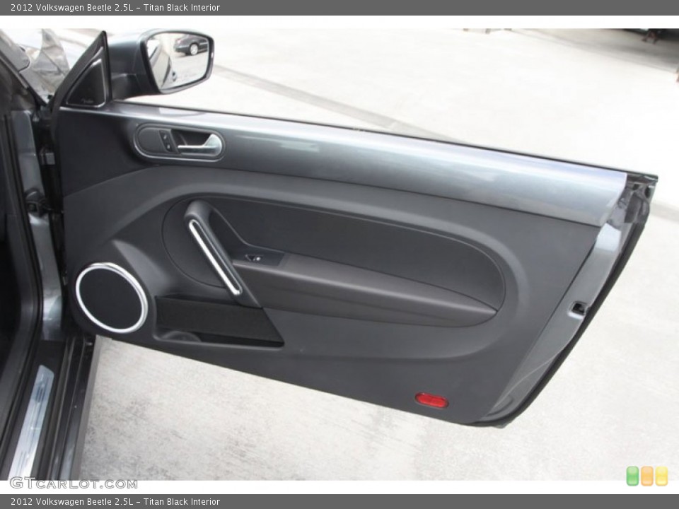 Titan Black Interior Door Panel for the 2012 Volkswagen Beetle 2.5L #71939055