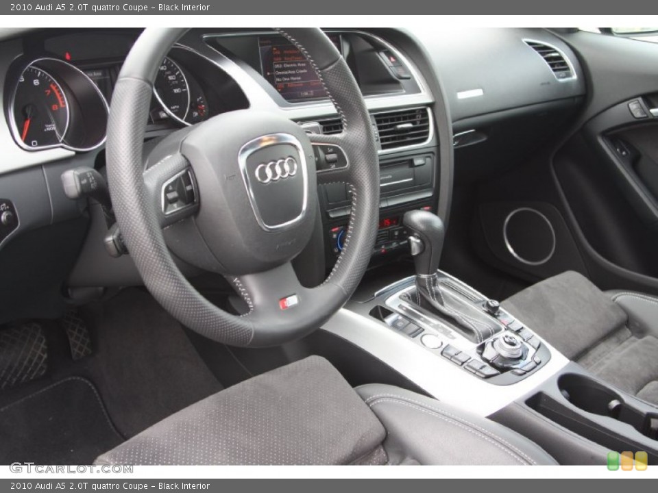 Black Interior Dashboard for the 2010 Audi A5 2.0T quattro Coupe #71939329