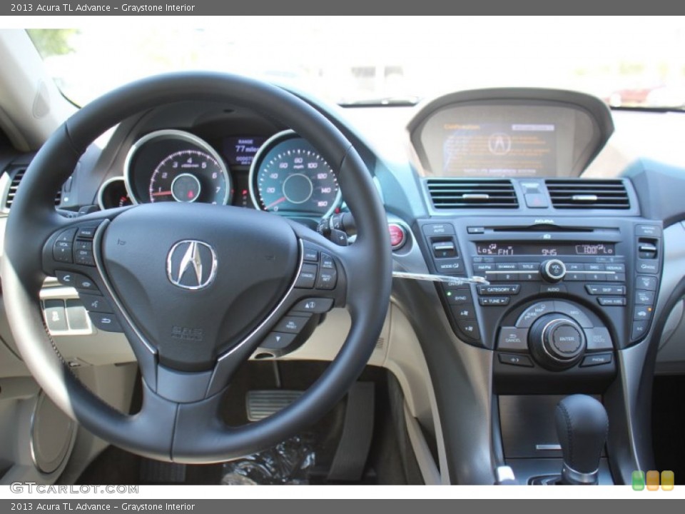 Graystone Interior Dashboard for the 2013 Acura TL Advance #71939403