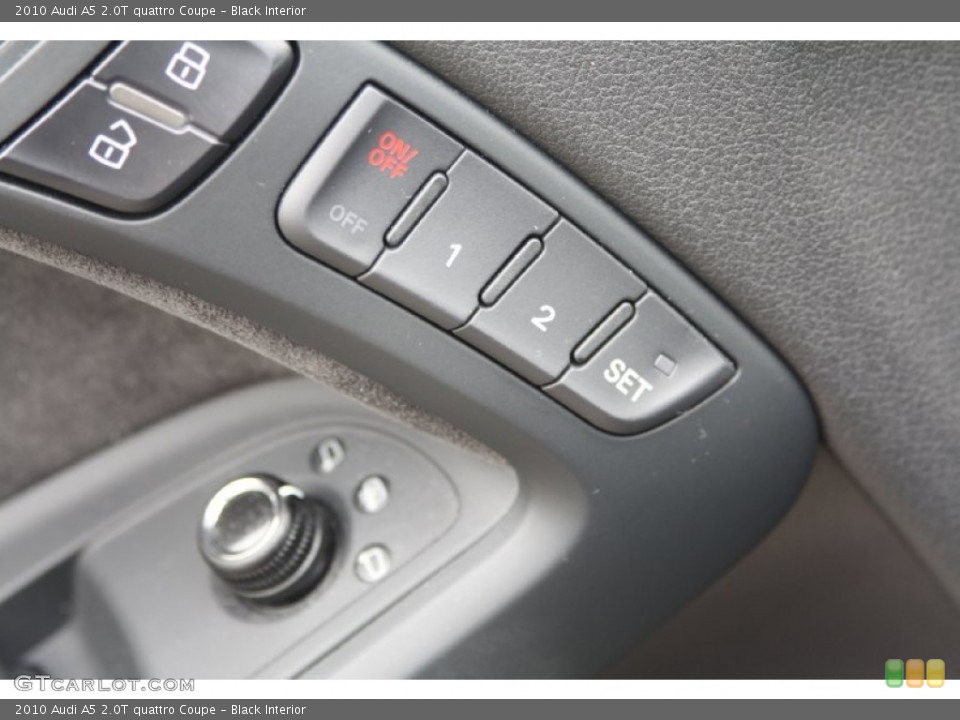 Black Interior Controls for the 2010 Audi A5 2.0T quattro Coupe #71939439