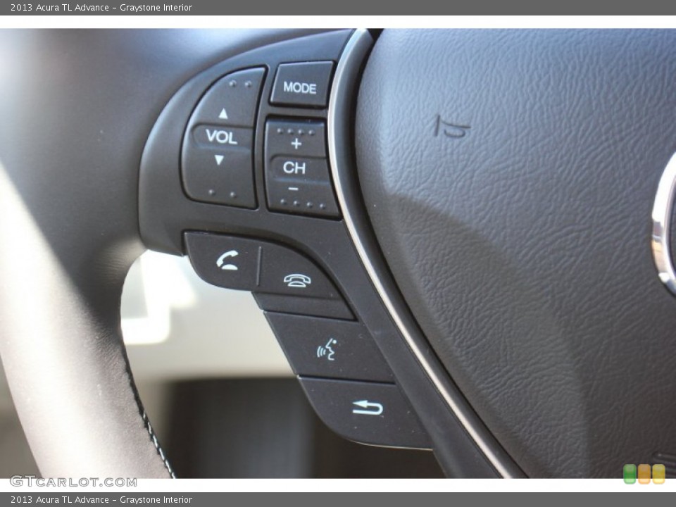 Graystone Interior Controls for the 2013 Acura TL Advance #71939562