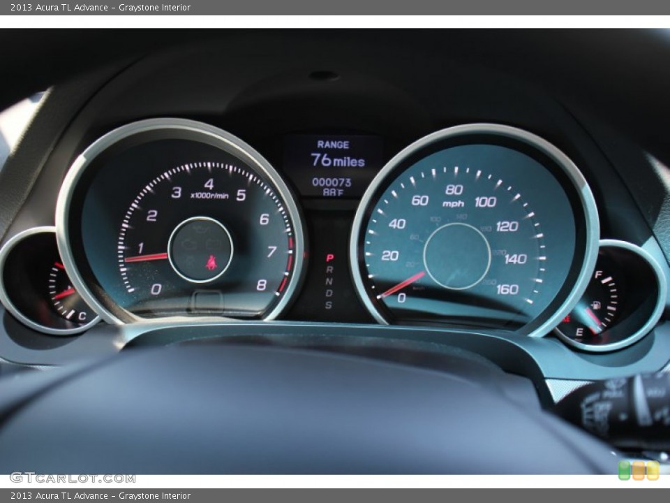 Graystone Interior Gauges for the 2013 Acura TL Advance #71939582