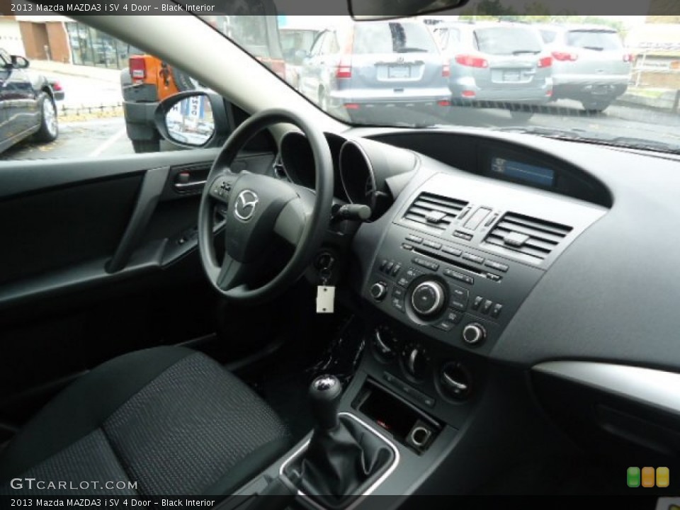 Black Interior Photo for the 2013 Mazda MAZDA3 i SV 4 Door #71940216