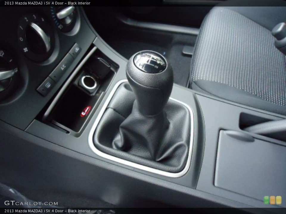 Black Interior Transmission for the 2013 Mazda MAZDA3 i SV 4 Door #71940352