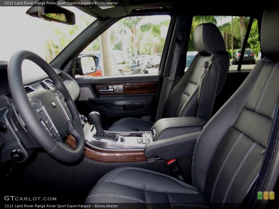 Ebony Interior Photo for the 2013 Land Rover Range Rover Sport Supercharged #71942233
