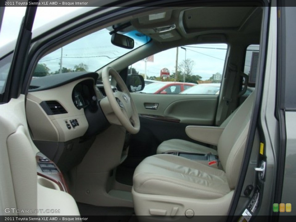 Bisque Interior Photo for the 2011 Toyota Sienna XLE AWD #71943133