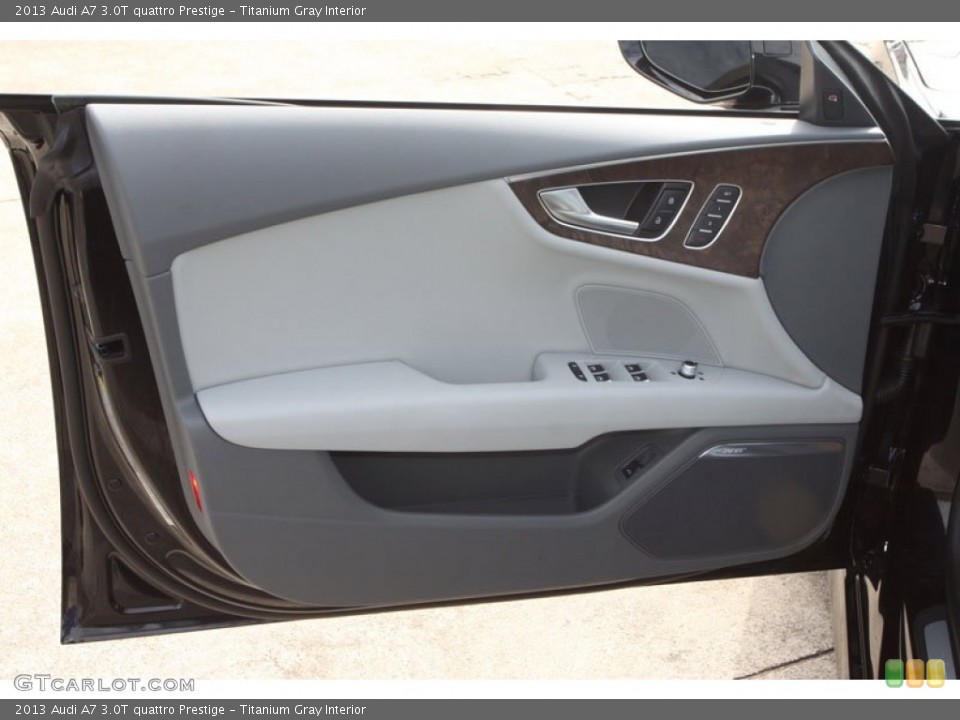 Titanium Gray Interior Door Panel for the 2013 Audi A7 3.0T quattro Prestige #71944393