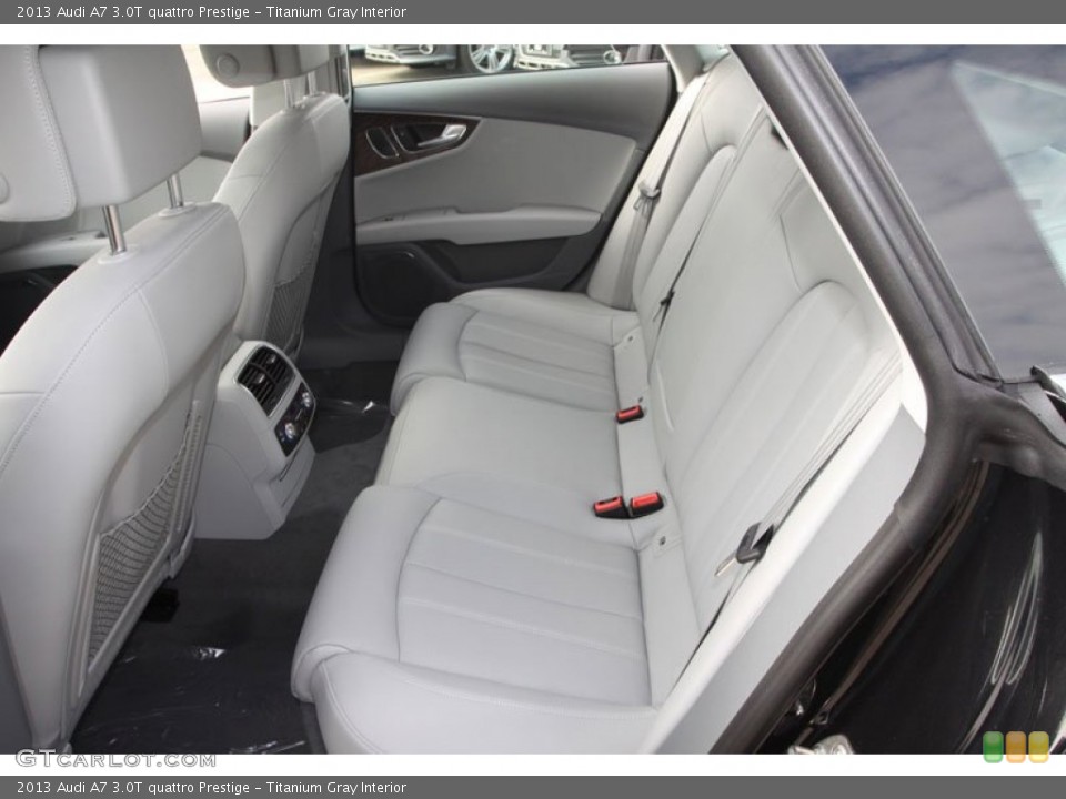 Titanium Gray Interior Rear Seat for the 2013 Audi A7 3.0T quattro Prestige #71944495