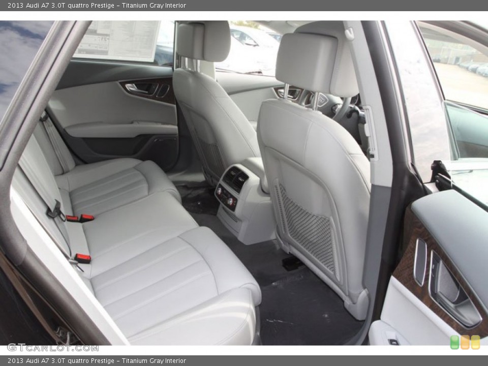 Titanium Gray Interior Rear Seat for the 2013 Audi A7 3.0T quattro Prestige #71944729