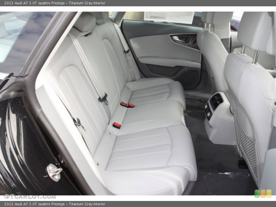 Titanium Gray Interior Rear Seat for the 2013 Audi A7 3.0T quattro Prestige #71944749