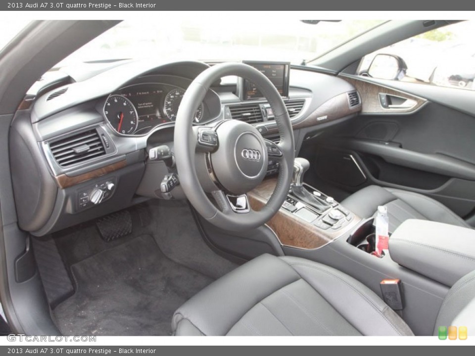 Black Interior Prime Interior for the 2013 Audi A7 3.0T quattro Prestige #71945932