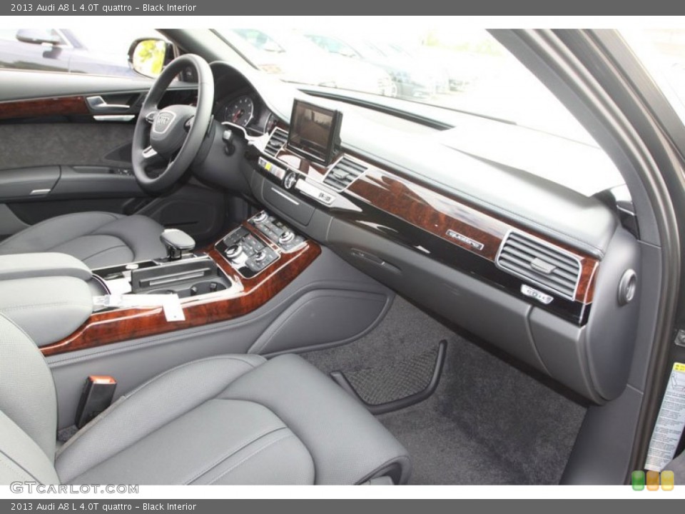 Black Interior Dashboard for the 2013 Audi A8 L 4.0T quattro #71946937