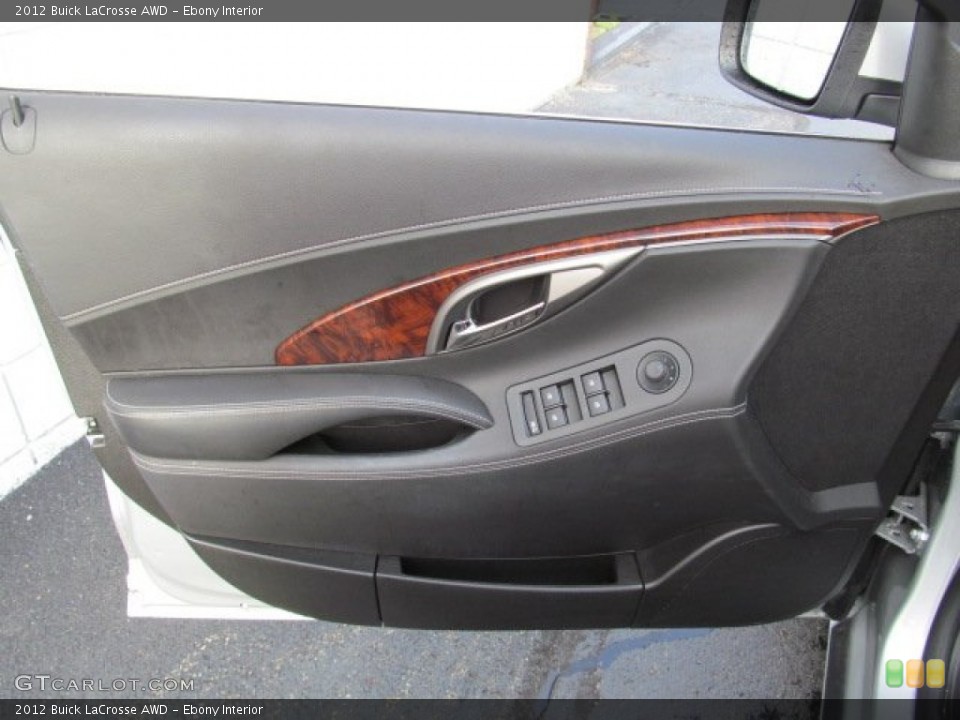 Ebony Interior Door Panel for the 2012 Buick LaCrosse AWD #71949352