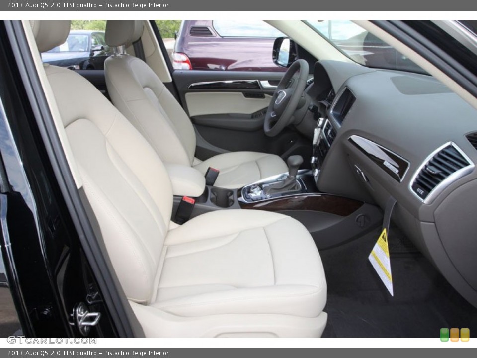 Pistachio Beige Interior Front Seat for the 2013 Audi Q5 2.0 TFSI quattro #71951825