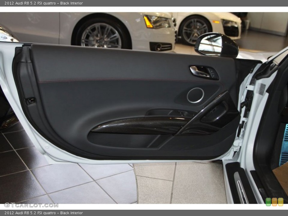 Black Interior Door Panel for the 2012 Audi R8 5.2 FSI quattro #71953397