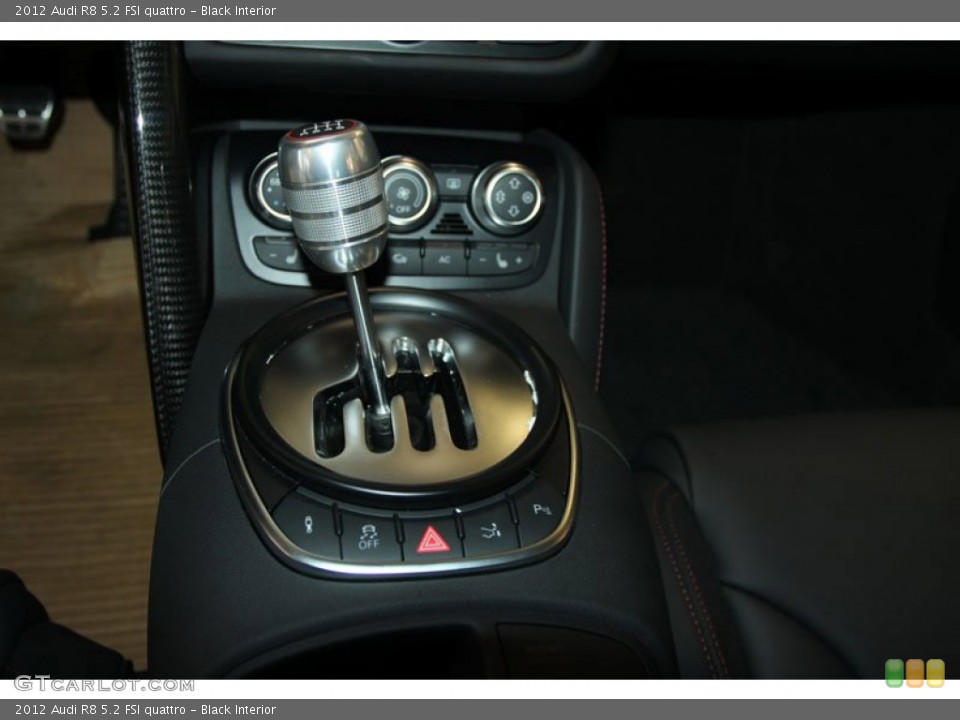 Black Interior Transmission for the 2012 Audi R8 5.2 FSI quattro #71953557