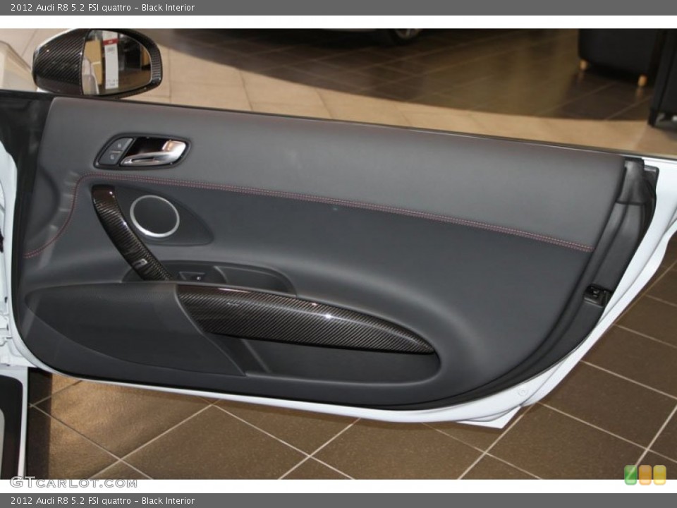 Black Interior Door Panel for the 2012 Audi R8 5.2 FSI quattro #71953702