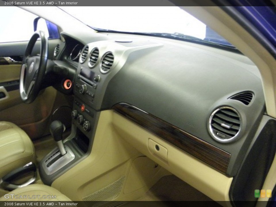 Tan Interior Dashboard for the 2008 Saturn VUE XE 3.5 AWD #71956369