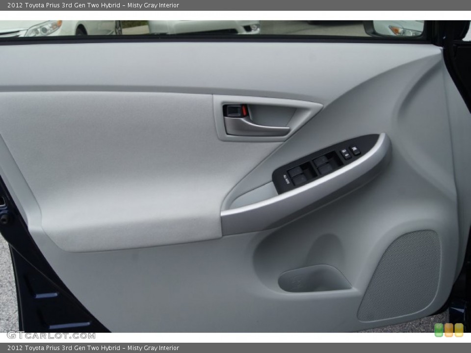 Misty Gray Interior Door Panel for the 2012 Toyota Prius 3rd Gen Two Hybrid #71957838