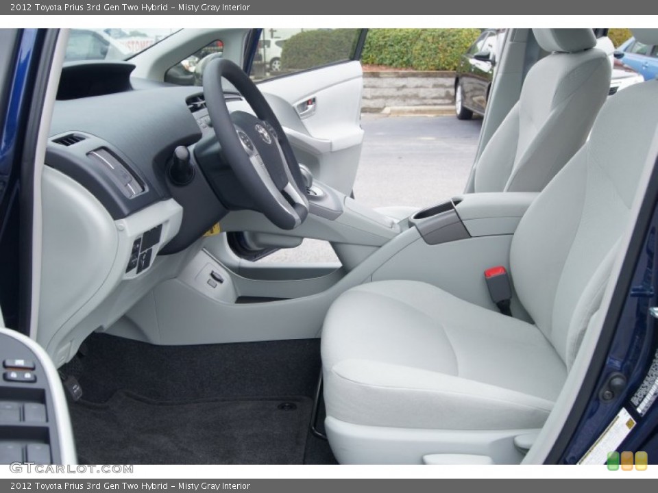 Misty Gray Interior Prime Interior for the 2012 Toyota Prius 3rd Gen Two Hybrid #71957869