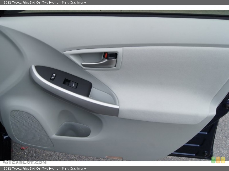Misty Gray Interior Door Panel for the 2012 Toyota Prius 3rd Gen Two Hybrid #71958010
