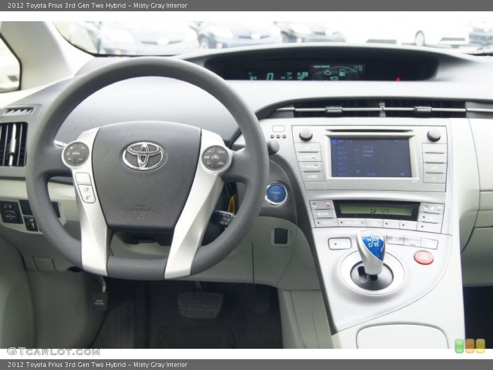 Misty Gray Interior Dashboard for the 2012 Toyota Prius 3rd Gen Two Hybrid #71958111