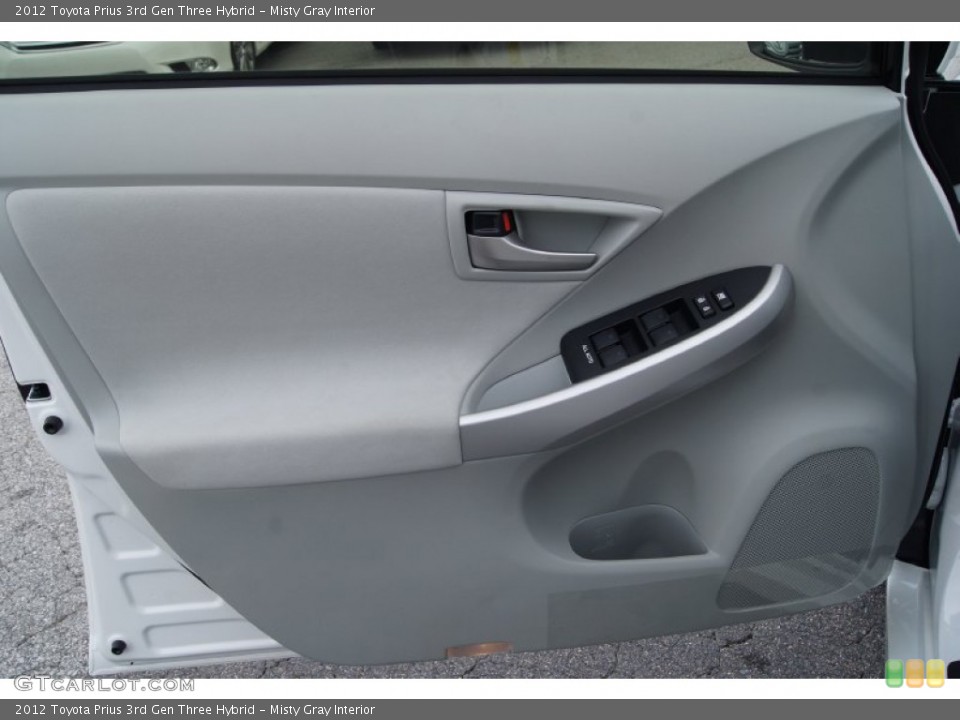 Misty Gray Interior Door Panel for the 2012 Toyota Prius 3rd Gen Three Hybrid #71958682