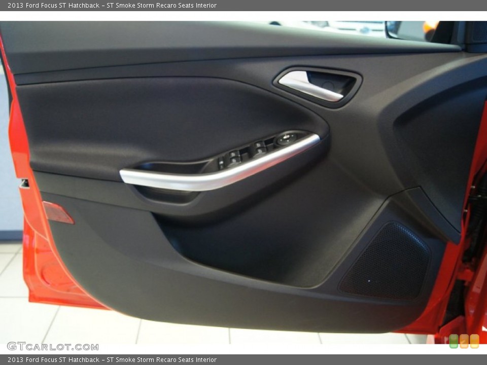 ST Smoke Storm Recaro Seats Interior Door Panel for the 2013 Ford Focus ST Hatchback #71959549