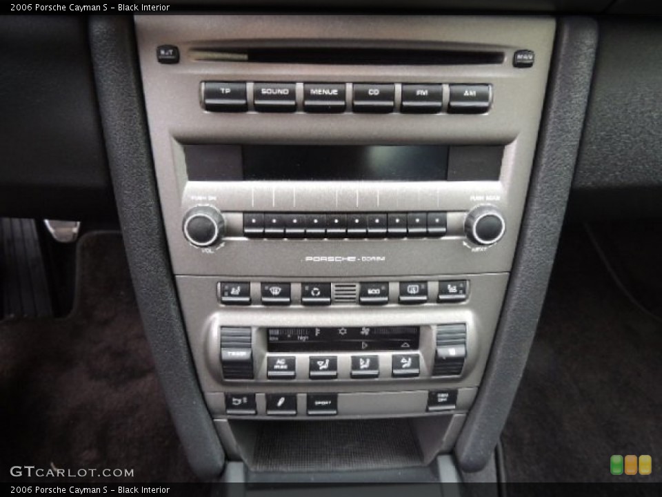 Black Interior Controls for the 2006 Porsche Cayman S #71959651