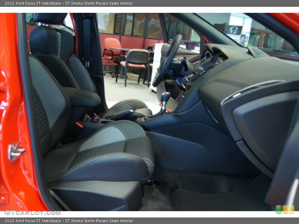ST Smoke Storm Recaro Seats Interior Photo for the 2013 Ford Focus ST Hatchback #71959680