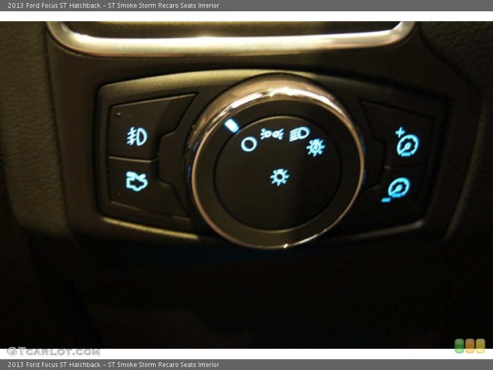 ST Smoke Storm Recaro Seats Interior Controls for the 2013 Ford Focus ST Hatchback #71959915